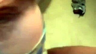 Blindfolded pov face fuck with deepthroat and gagging