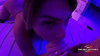 Melody Antunes at the motel show