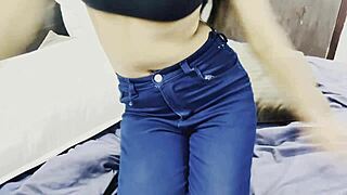 hey, that indian college girl got wild after drinks, enjoying her boobs and pussy