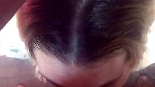 She needs cum in her mouth at 8 in the morning?