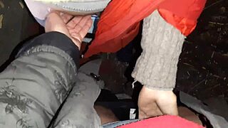 our romantic lesbian sex in hut