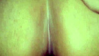 The Neighborhood Whore Asked Me to Turn Up the TV Volume So Neighbors Don't Hear Her Moans as I Pound Her Pussy Hard with My Balls