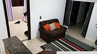 Wife Enjoys Secret Encounter While Husband Showers