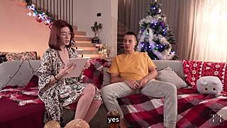 After-work massage leads to passionate sex