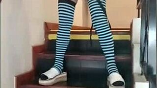 I Masturbate With A Friend And She Gives Me Cock Latina Brunette Big Ass Big Tits Big Cock