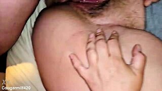 Close Up Preggo Creampie in Big Pussy
