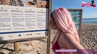 I got my ass fucked on Mallorca beach