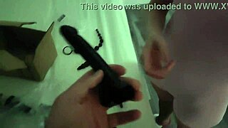 Boyfriend's cock versus toy pussy and my mouth