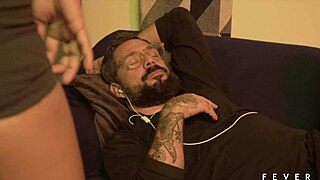 voyeur wife watches husband fuck best friend