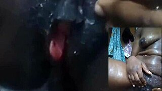 Cyndy Blackslave masturbates in shower with intense squirt.