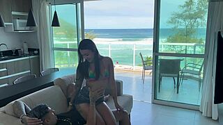 i came so hard on bandit's cock after beach