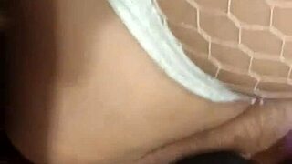 young latina uses vibrator while getting ass fucked