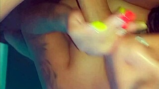 Old Man Having A Fun Time With A College Girl