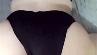 costco seller shares her last roll with me in doggy position at home