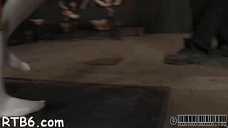 Gagged And Bound For Punishment, Sucking Cock Hardcore!