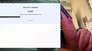 Exercise Session for a Powerful 19cm Cock That Lasts Hours!