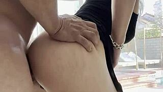 eden ivy enjoys rough anal with spanking and gaping in pov