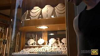 Skinny Babe Erica Black Becomes Slut For Cash