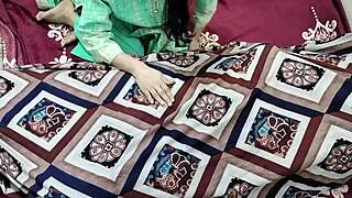 Skinny Indian Wife Enjoys Rough Sex with Mature Man