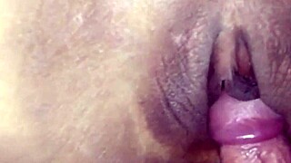 Pretty shaved neighbor girl gets her tight pussy fucked and creampied