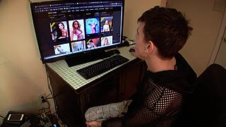 Anastasia Valentine Ebony Fembot Blowjob Facial Malfunction