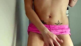 Emy Angel Touches And Rubs Herself Gently