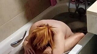 wet pussy lips spreading in bathroom betrayal