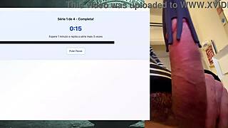 Exercise Session for a Powerful 19cm Cock That Lasts Hours!