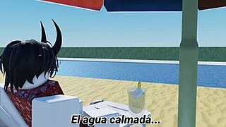 Teasing Beach Day Fun