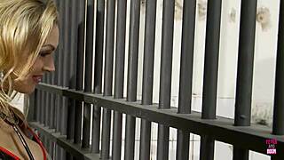 She Rides For His DNA Sample In Stockings