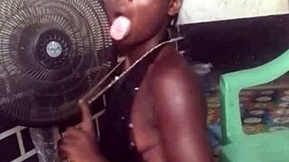 Crazybitch TWERKS in sexy clothes then GOES NAKED