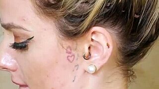 Gorgeous Blonde Took A Shower