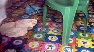 Crazybitch TWERKS in sexy clothes then GOES NAKED