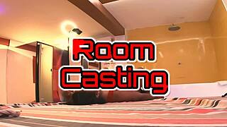 Alejandra's pussy licked wide open in casting.