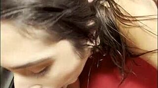 Pretty pink pussy tantric massage turns into rough sex with aria sloane!