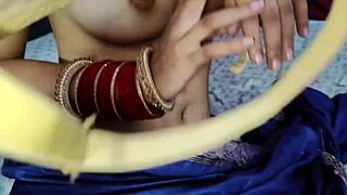 First Time Anal Sex with Bhabhi in Rough Homemade Scene