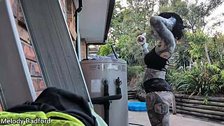 Gold coast holiday vlog with beautiful tattooed tits