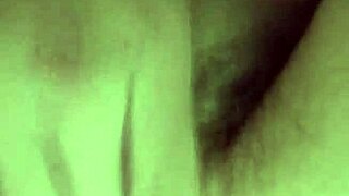 My hairy pussy drips during intense solo orgasm.