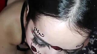 O wellington prado recebeu um boquete profundo no pau grande cheio de veias e lambuzou meu rosto com porra - completo no red