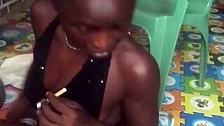 Crazybitch TWERKS in sexy clothes then GOES NAKED