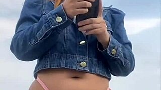 She left him hard just to grab and feel the size