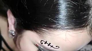 O wellington prado recebeu um boquete profundo no pau grande cheio de veias e lambuzou meu rosto com porra - completo no red