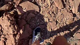 Fucking And Sucking Outdoors In Public With Big Cock And Cumshot In Pov