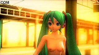 Hatsune Miku in velvet arabesque project diva full nude mod