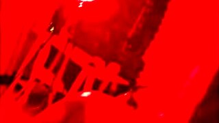 Chubby babe sits for big cock blowjob!