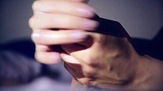 intriguing massage turns into handjob leading to cumshot in pov