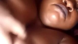 Intense video call fucking