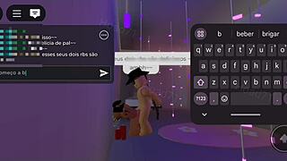 Femboy Wanted Rough Sex Until Dawn At Party - Brookhaven