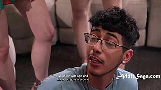 Intense Panty Sniffer Finds Ecstasy in Milf Orgy