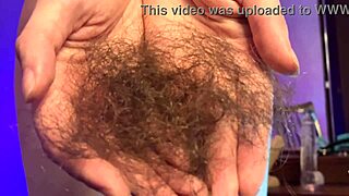 i shave my hairy pussy wet and dripping for close fingering